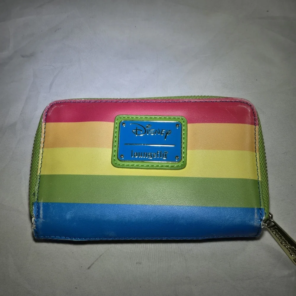 Disney Loungefly Kermit Rainbow Connection The Muppets Mini Backpack w/Wallet